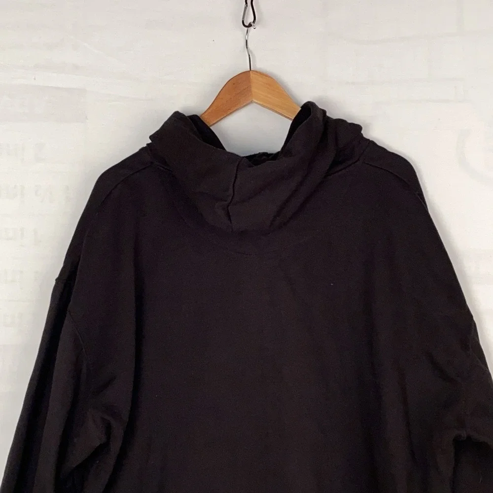 Rich Forever Hoodie Men's M Black Cotton Blend‎ Graphic Streetwear